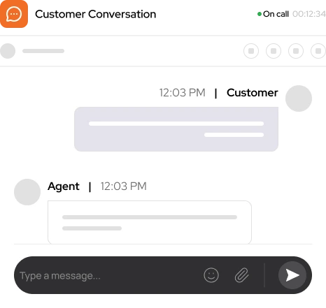 Customer conversation